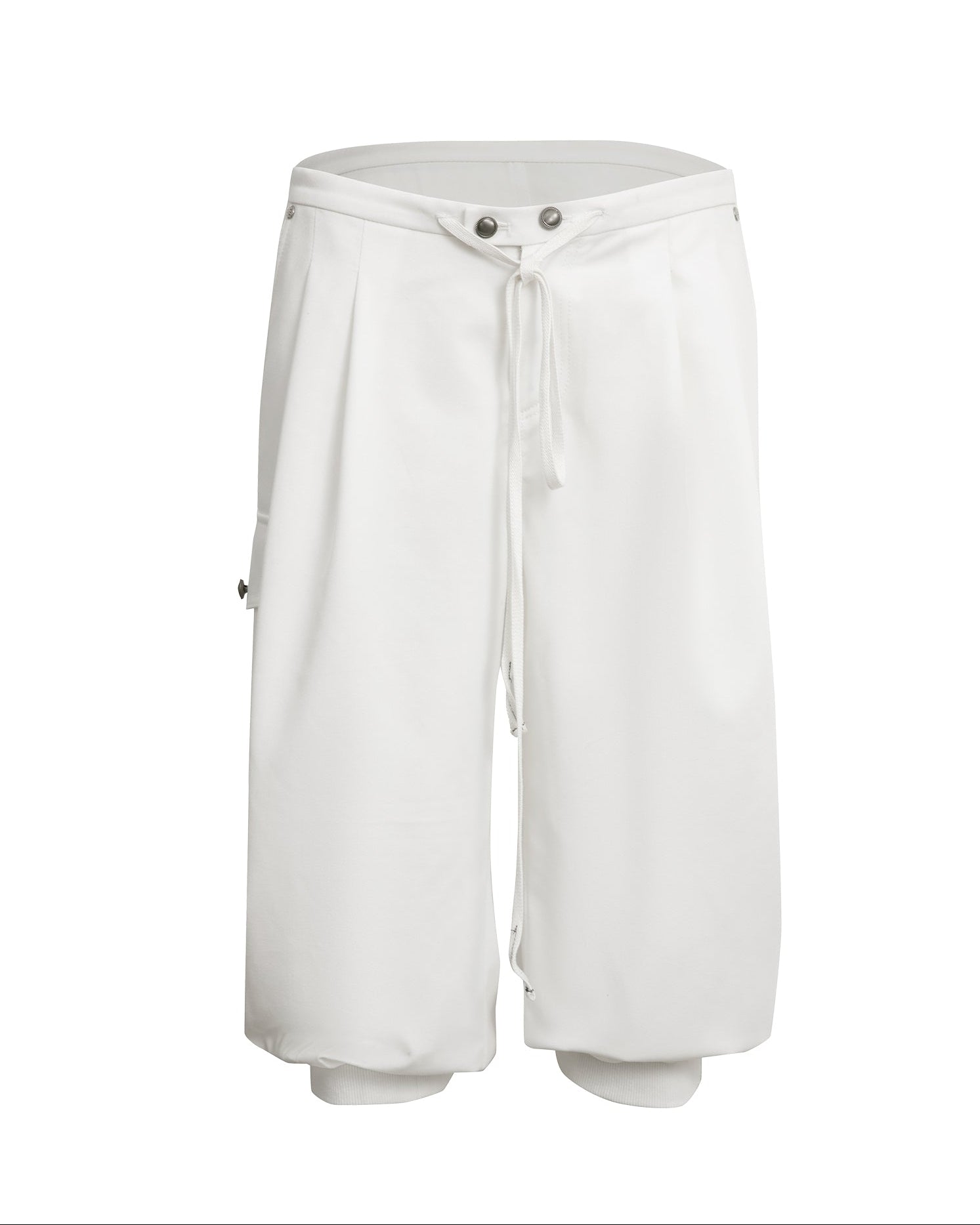 Capri Shorts | White