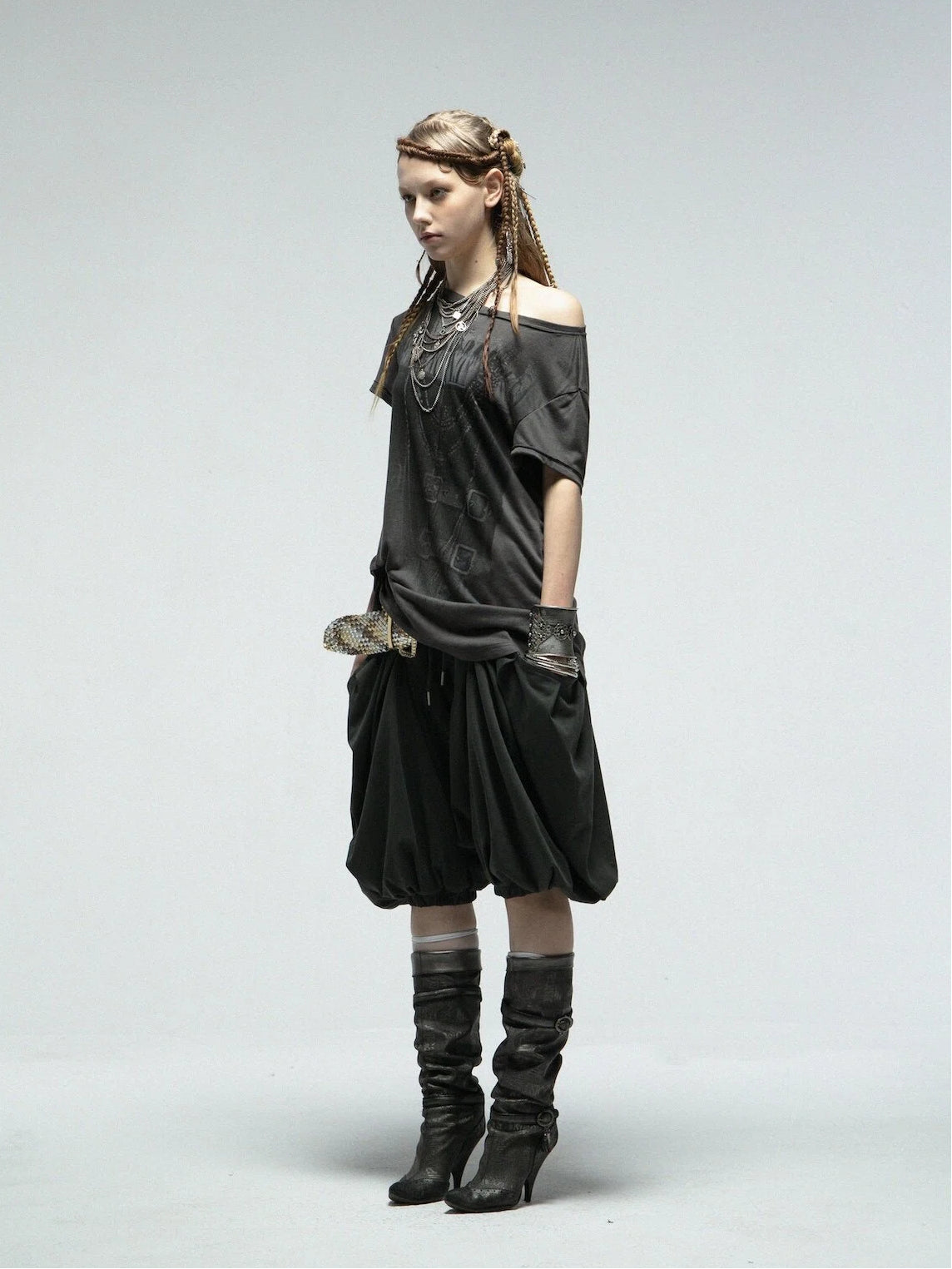 Harem Shorts | Dark Grey