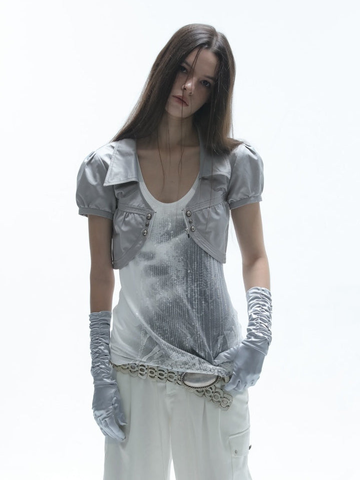 Bolero Jacket | Grey