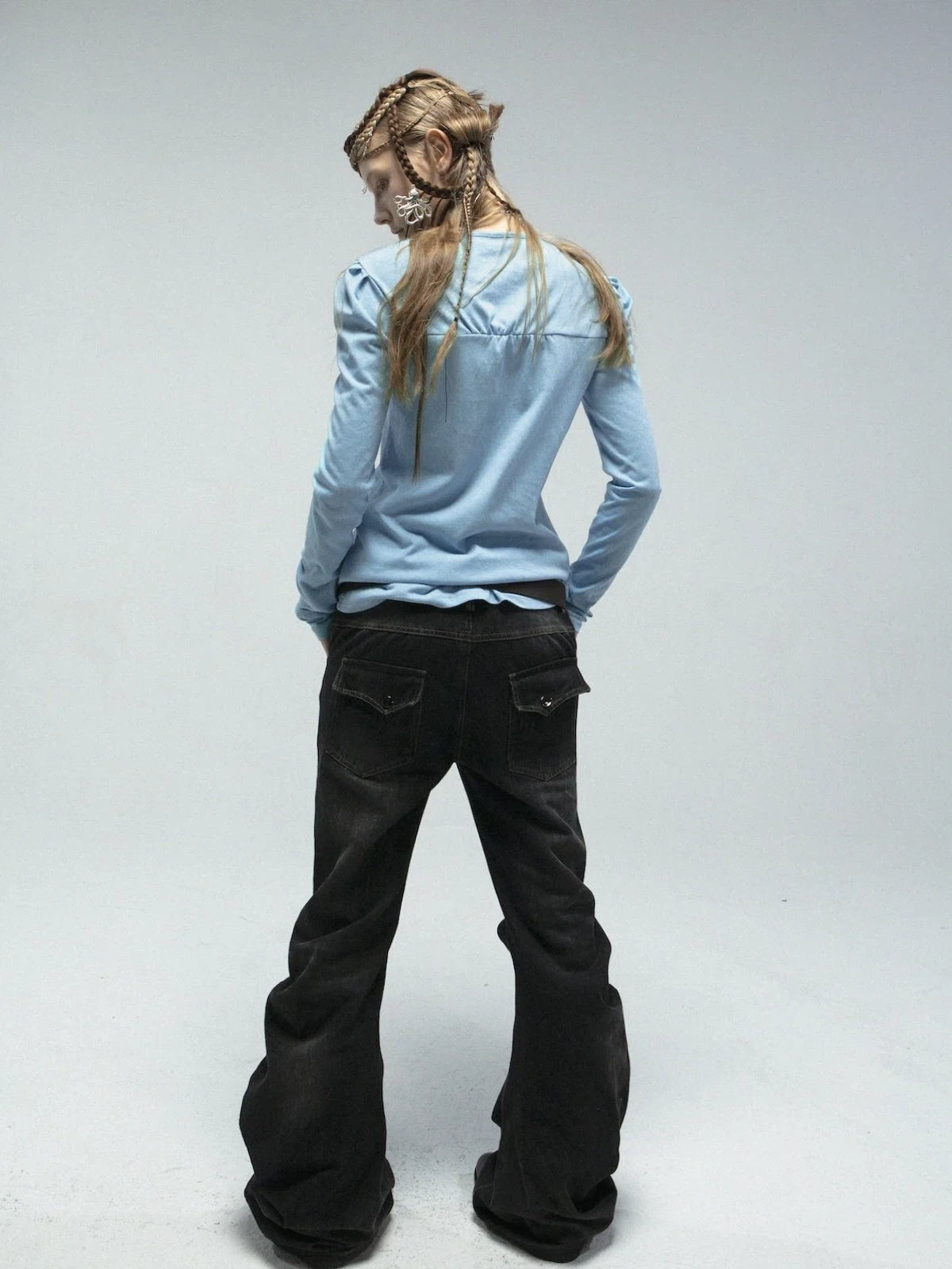 Curved Jeans | Black