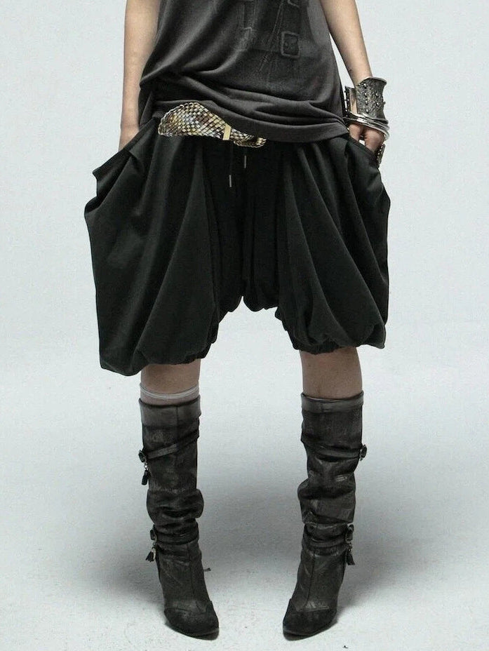 Harem Shorts | Dark Grey