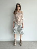 Shalott Draped Top  | 2 Colourways