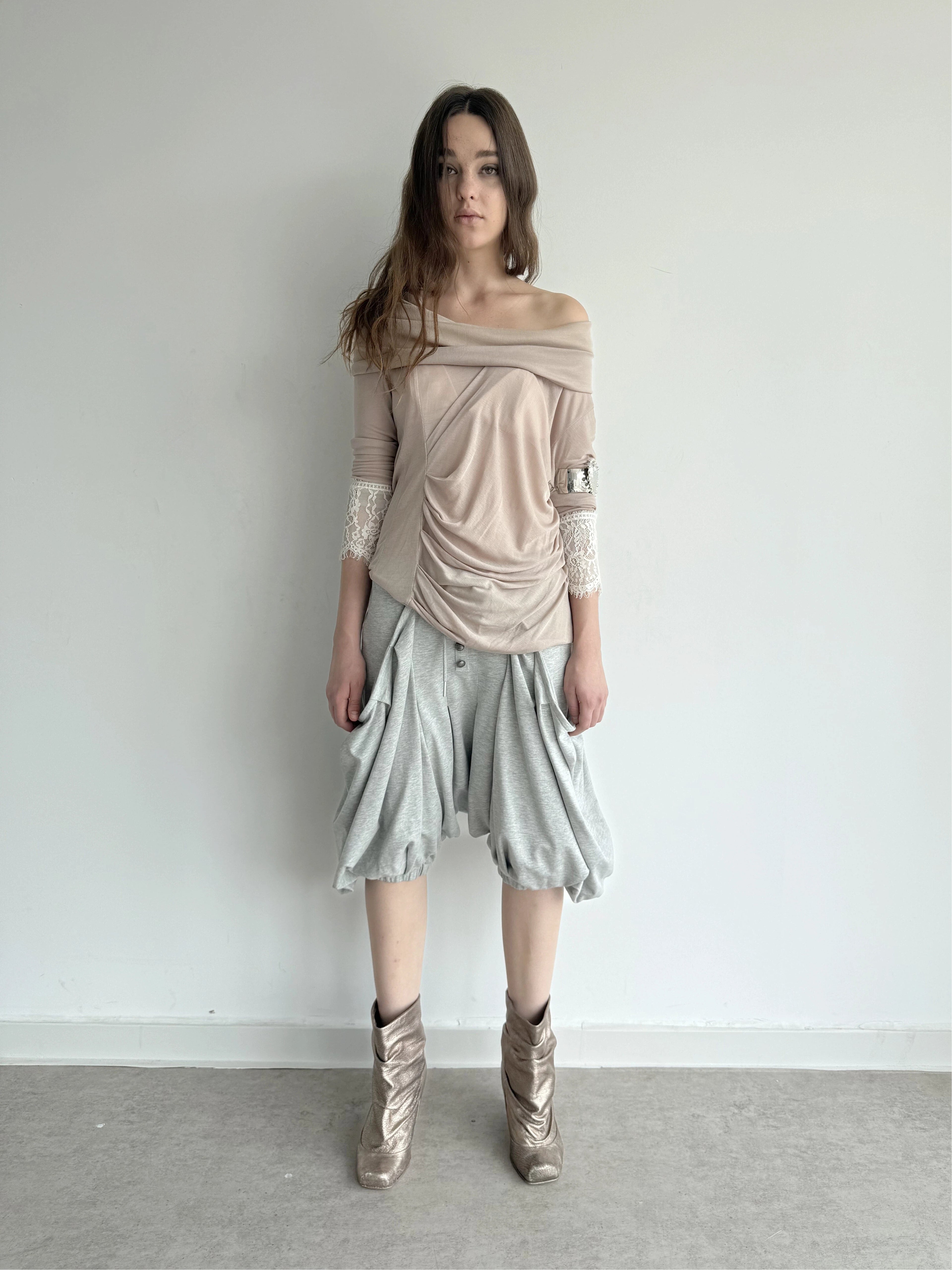 Shalott Draped Top  | 2 Colourways