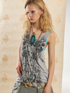Roadtrip Tank Top | Grey