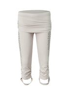 Capri Leggings  | Beige