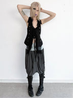 Jellyfish Waistcoat | Black