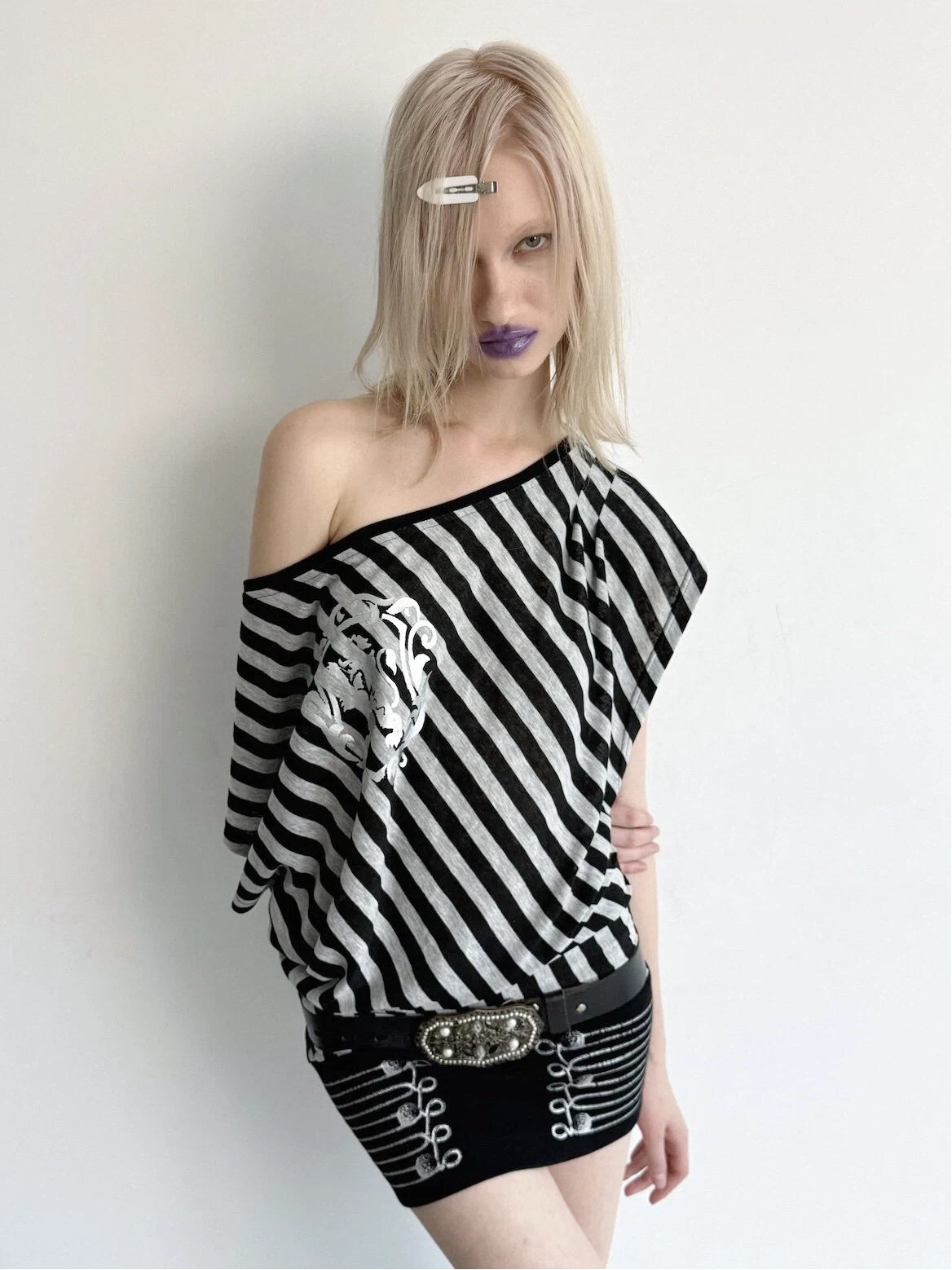 Batwing Mini Dress | Black