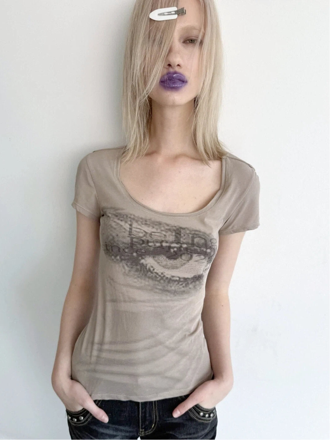 “Eye" Tee | Sand