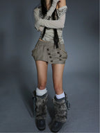 Napoleon Skort | Beige