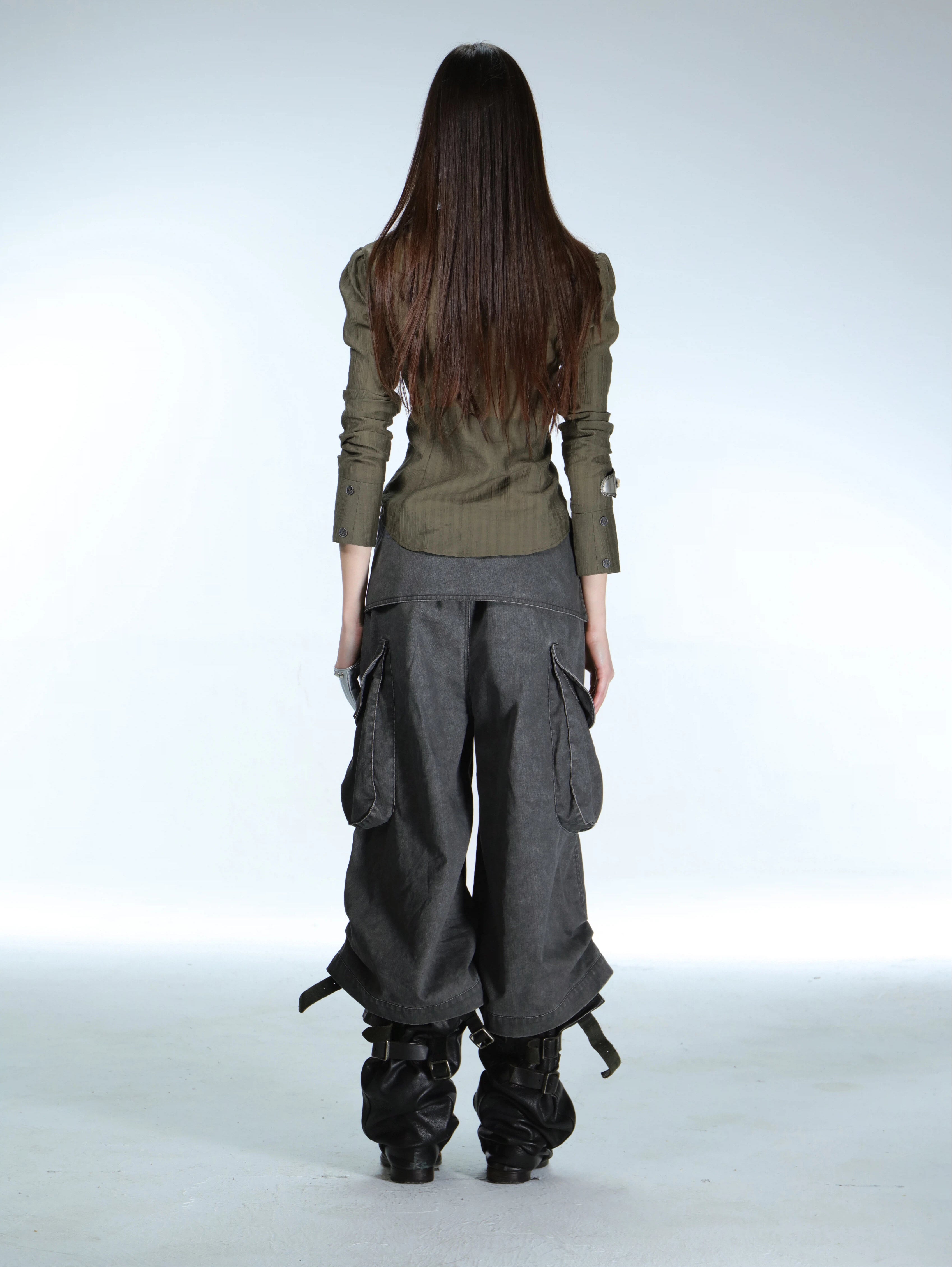 Artemis Lace Blouse | Green