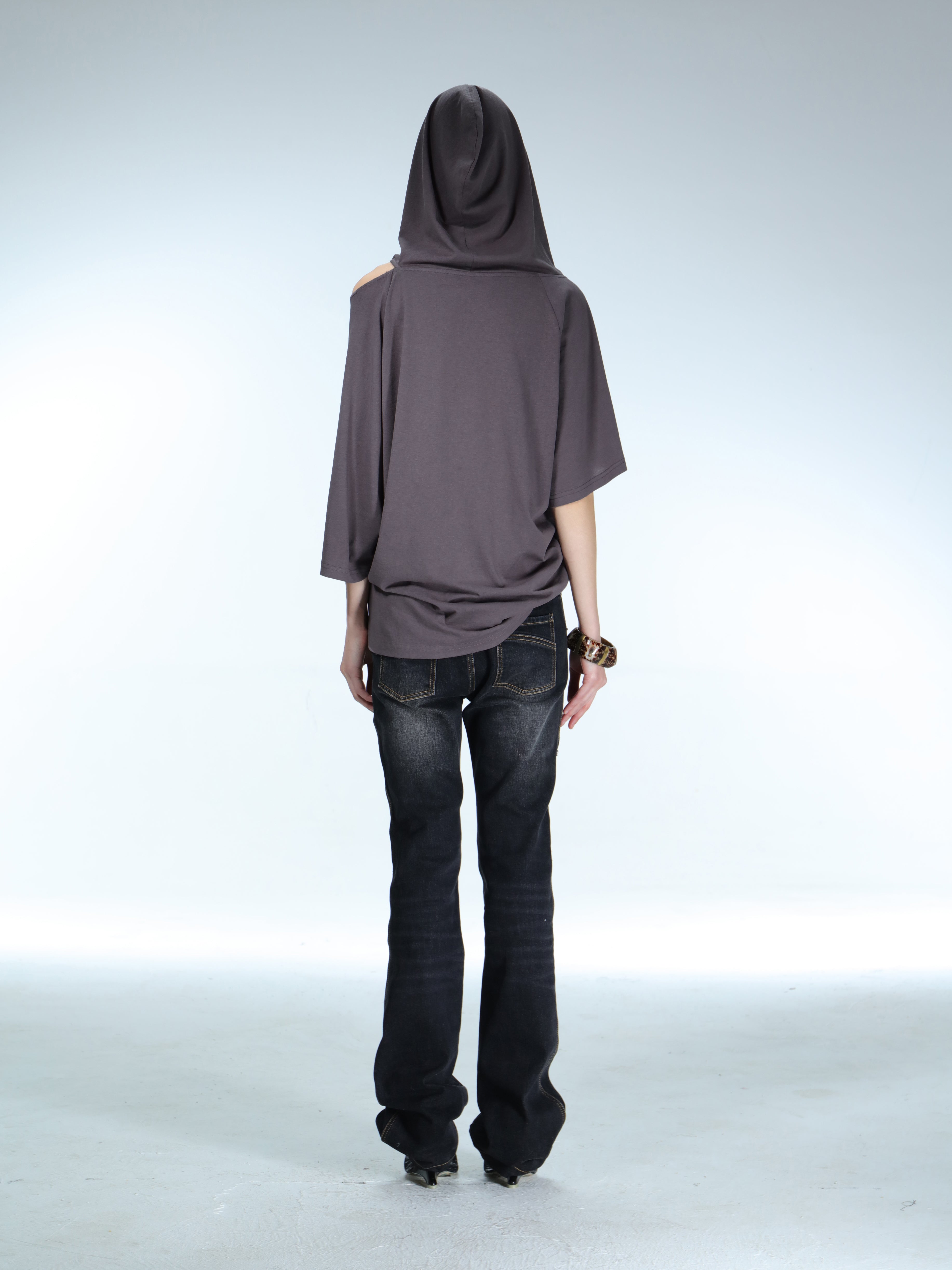 Batwing Hooded Top | Lilac