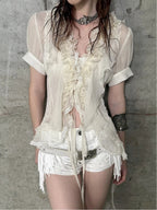 Jellyfish Shirt | White