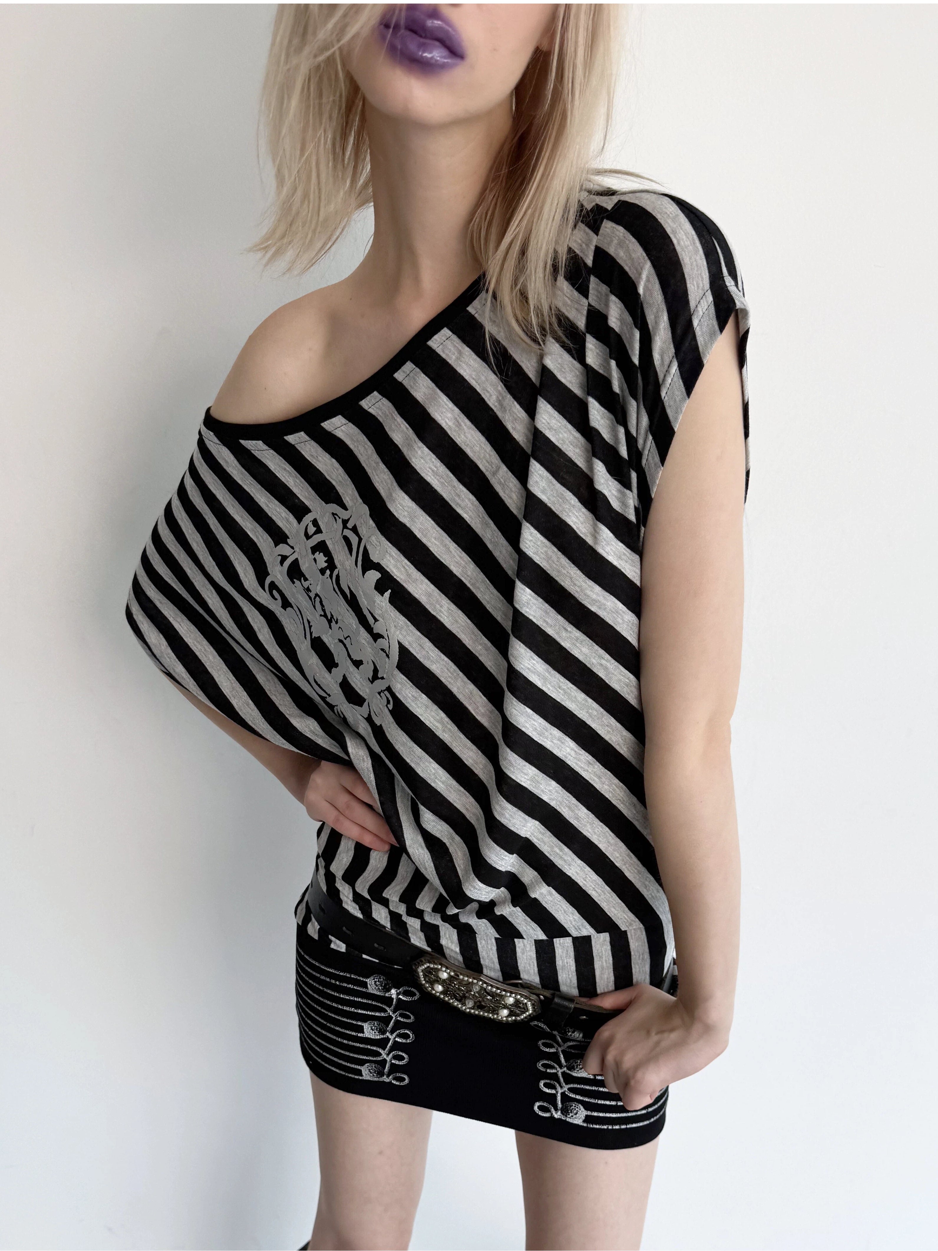 Batwing Mini Dress | Black