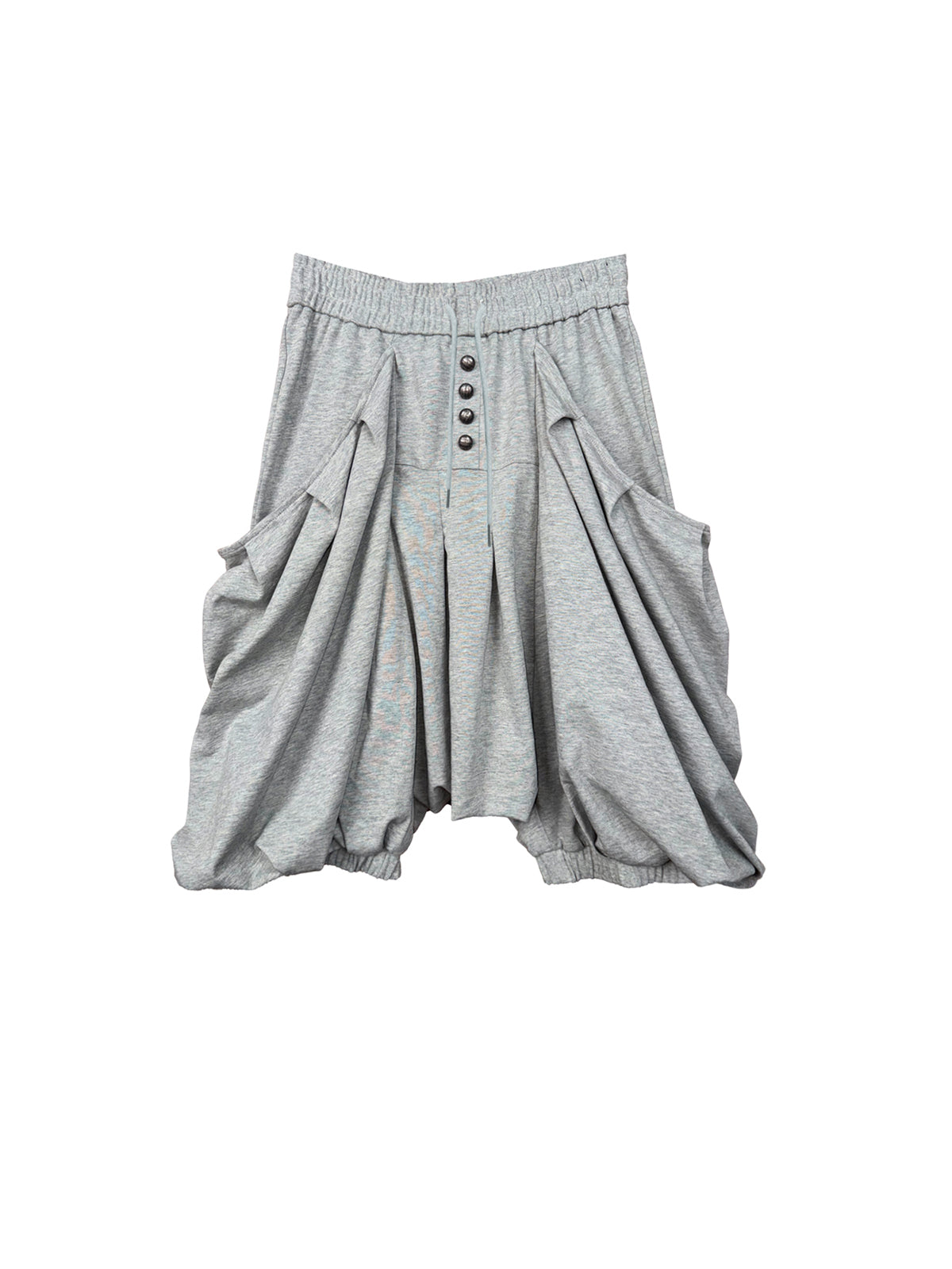 Harem Shorts | Light Grey