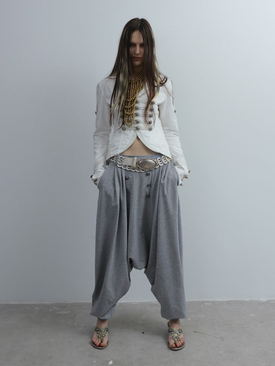 Harem Pants | Light Grey