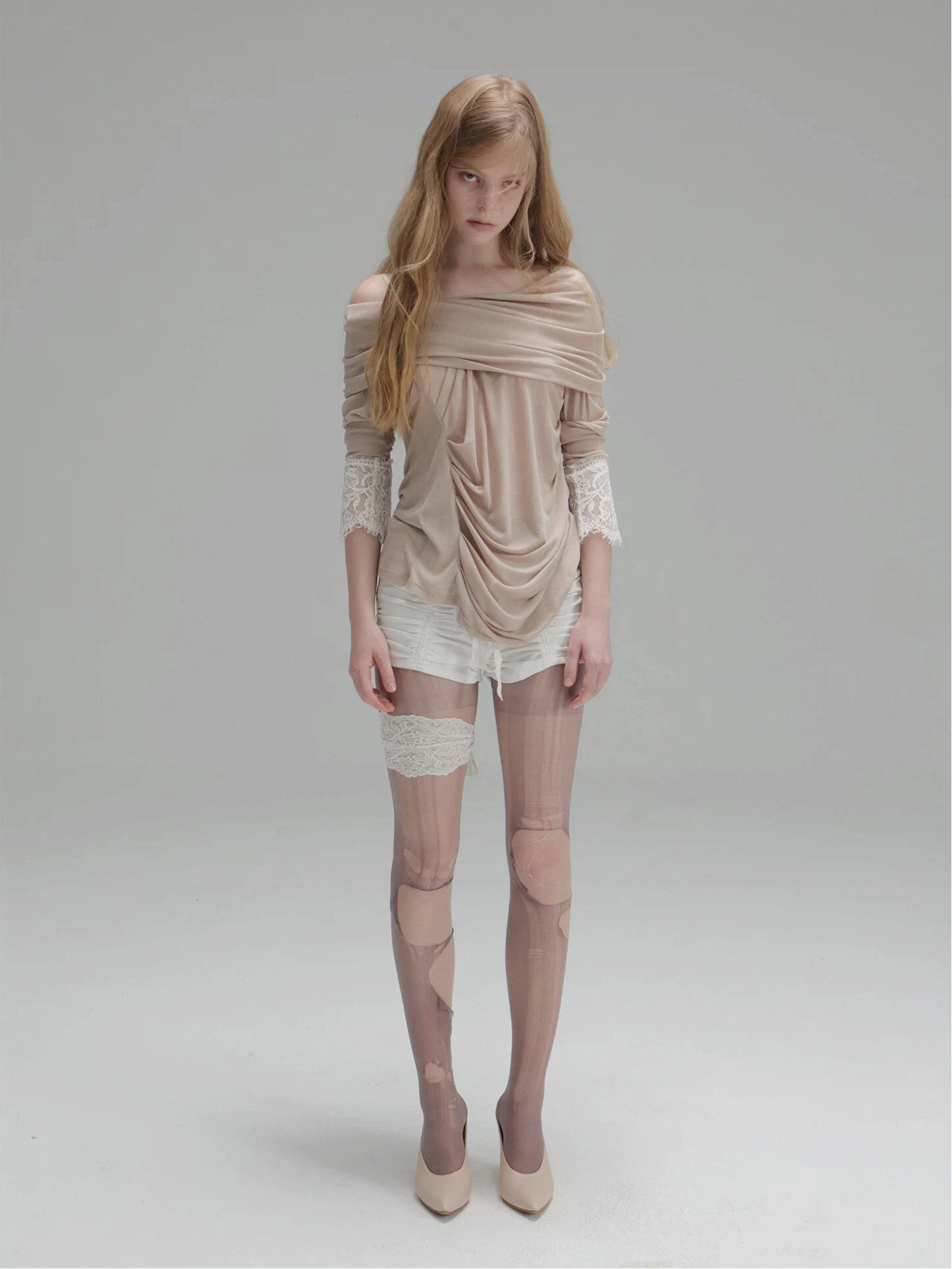 Shalott Draped Top  | 2 Colourways