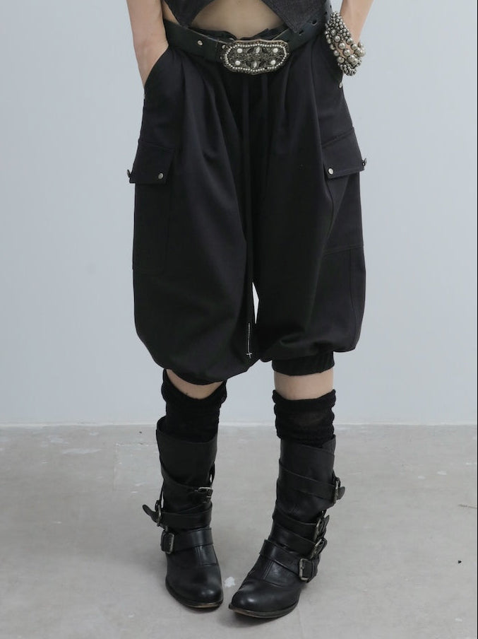 Capri Shorts | Black