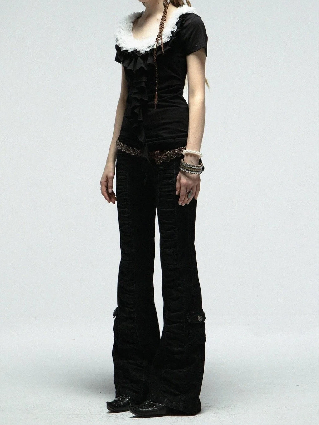 Ruched Jeans