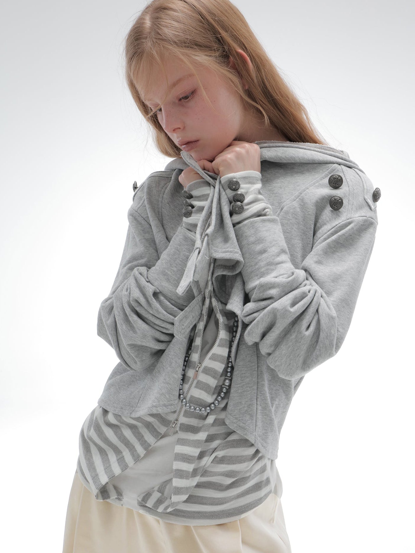 Pirate Jacket  | Grey