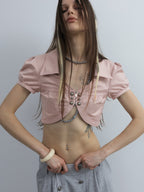 Bolero Jacket | Pink