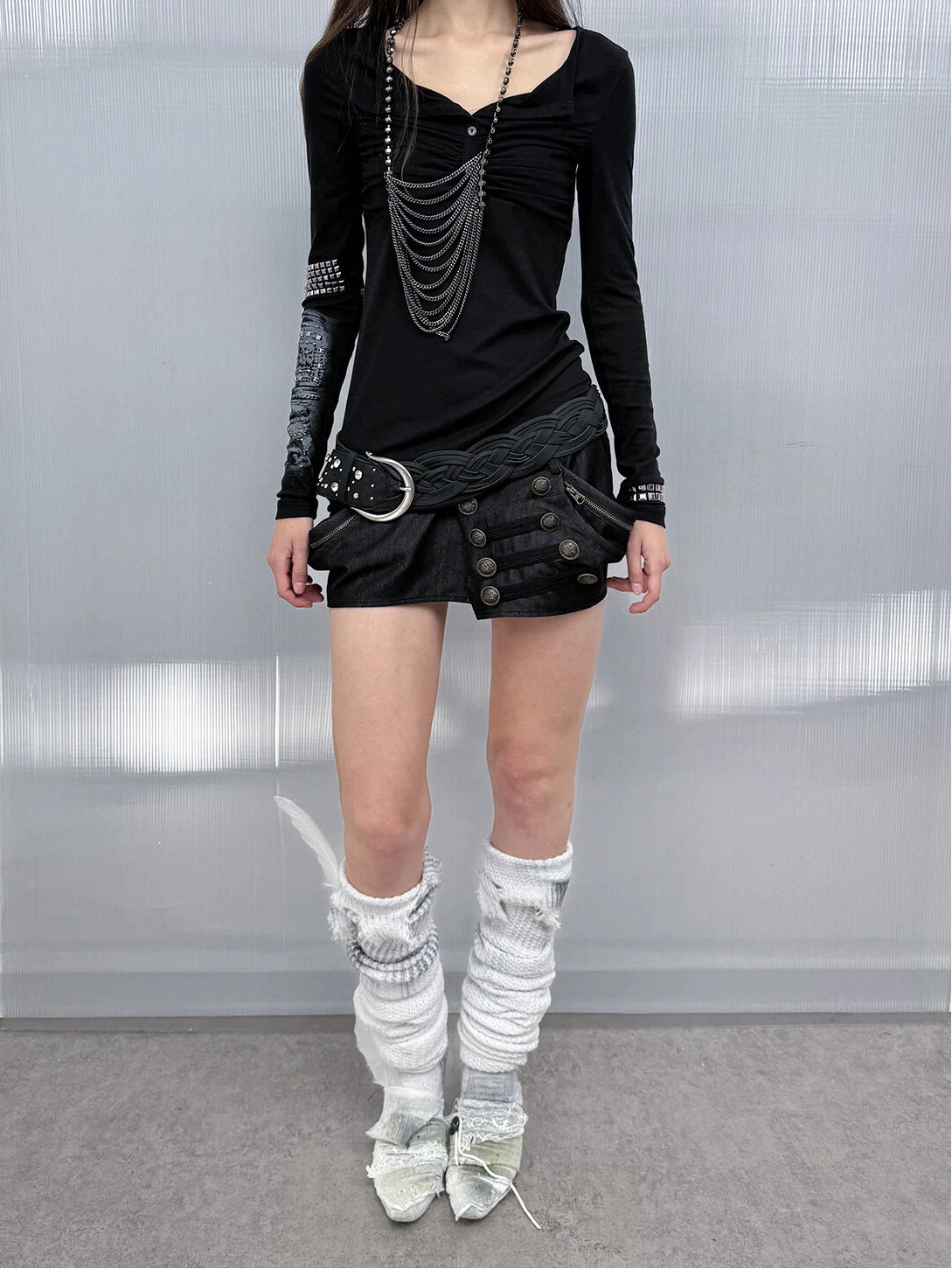 Napoleon Skort | Black