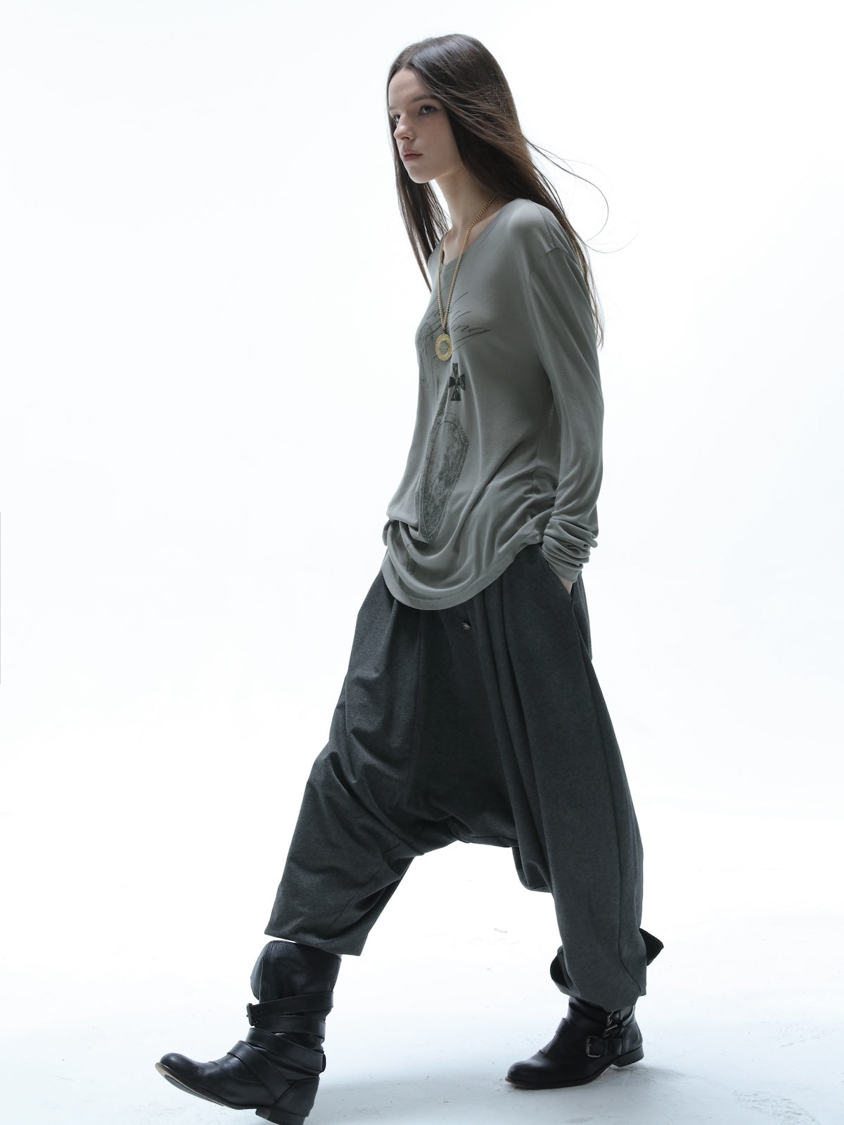 Harem Pants | Dark Grey