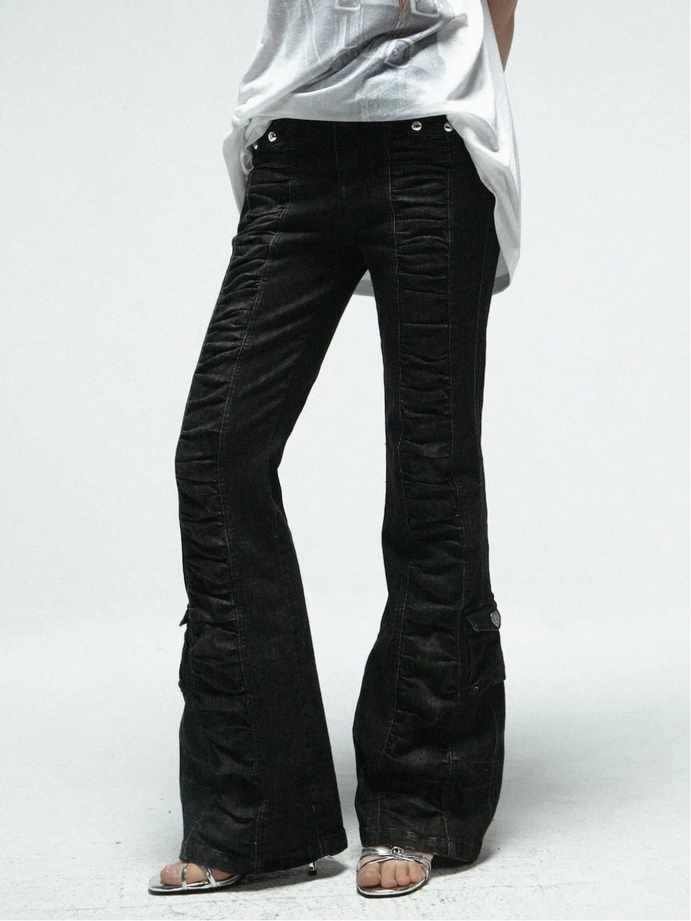 Ruched Jeans