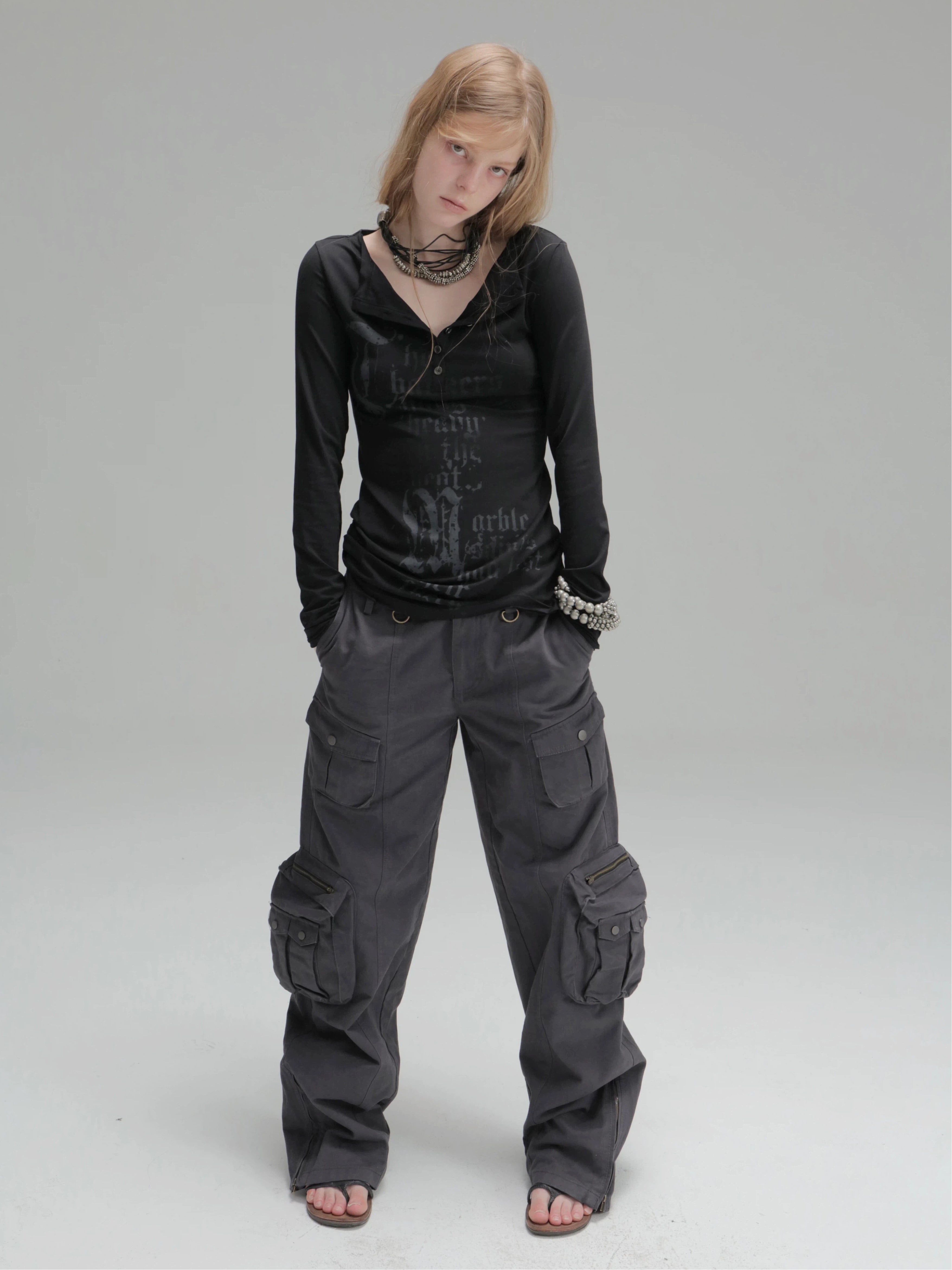 Pockets Cargos | Black