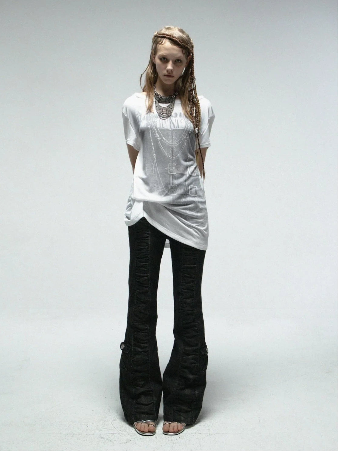 Ruched Jeans