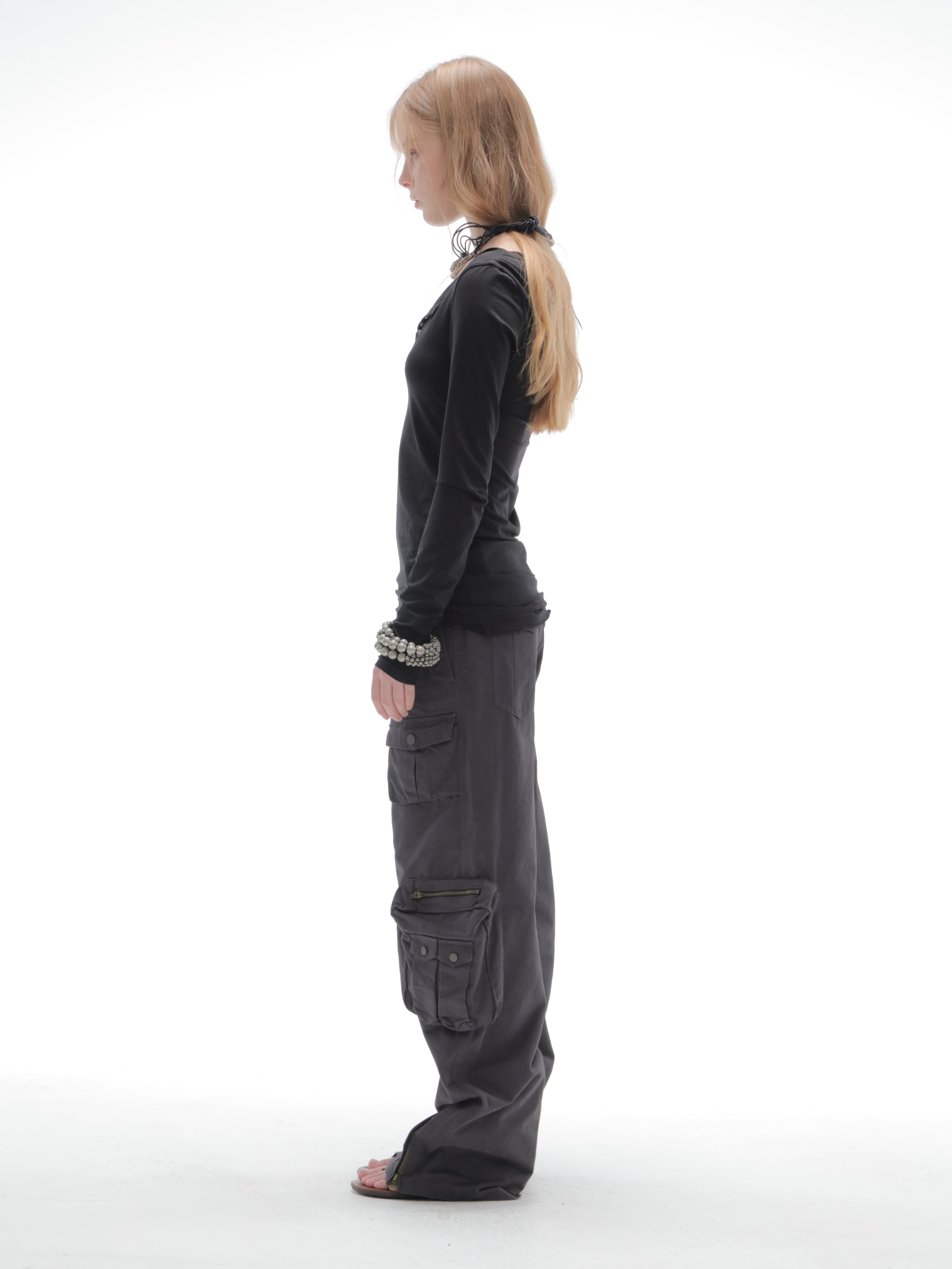 Pockets Cargos | Black