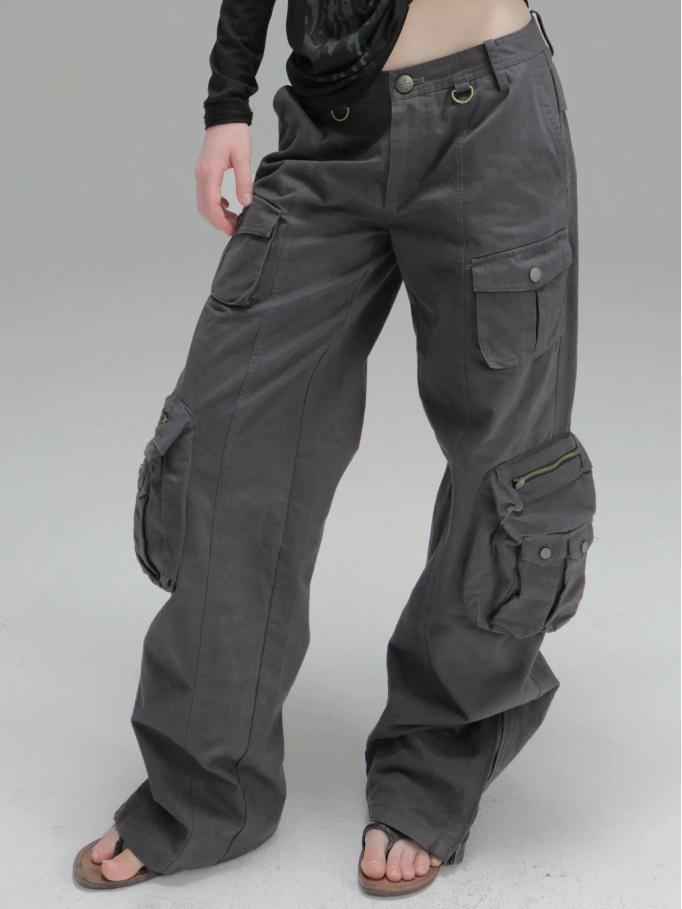 Pockets Cargos | Black