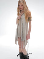Faux Suede Tunic Dress