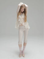 Capri Leggings  | Beige