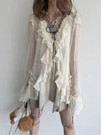 Faux Suede Tunic Dress