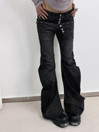 Curved Jeans | Black