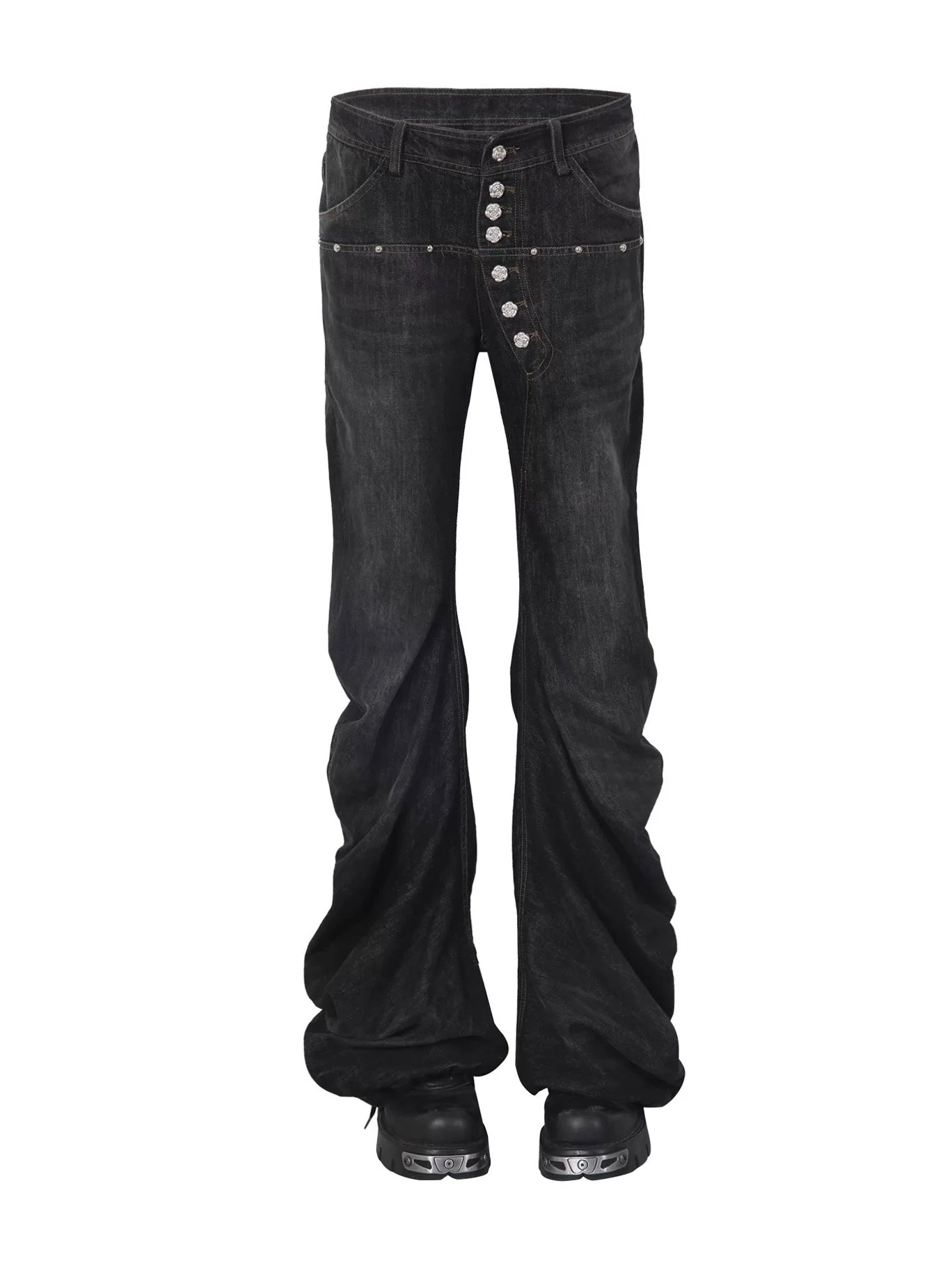 Curved Jeans | Black