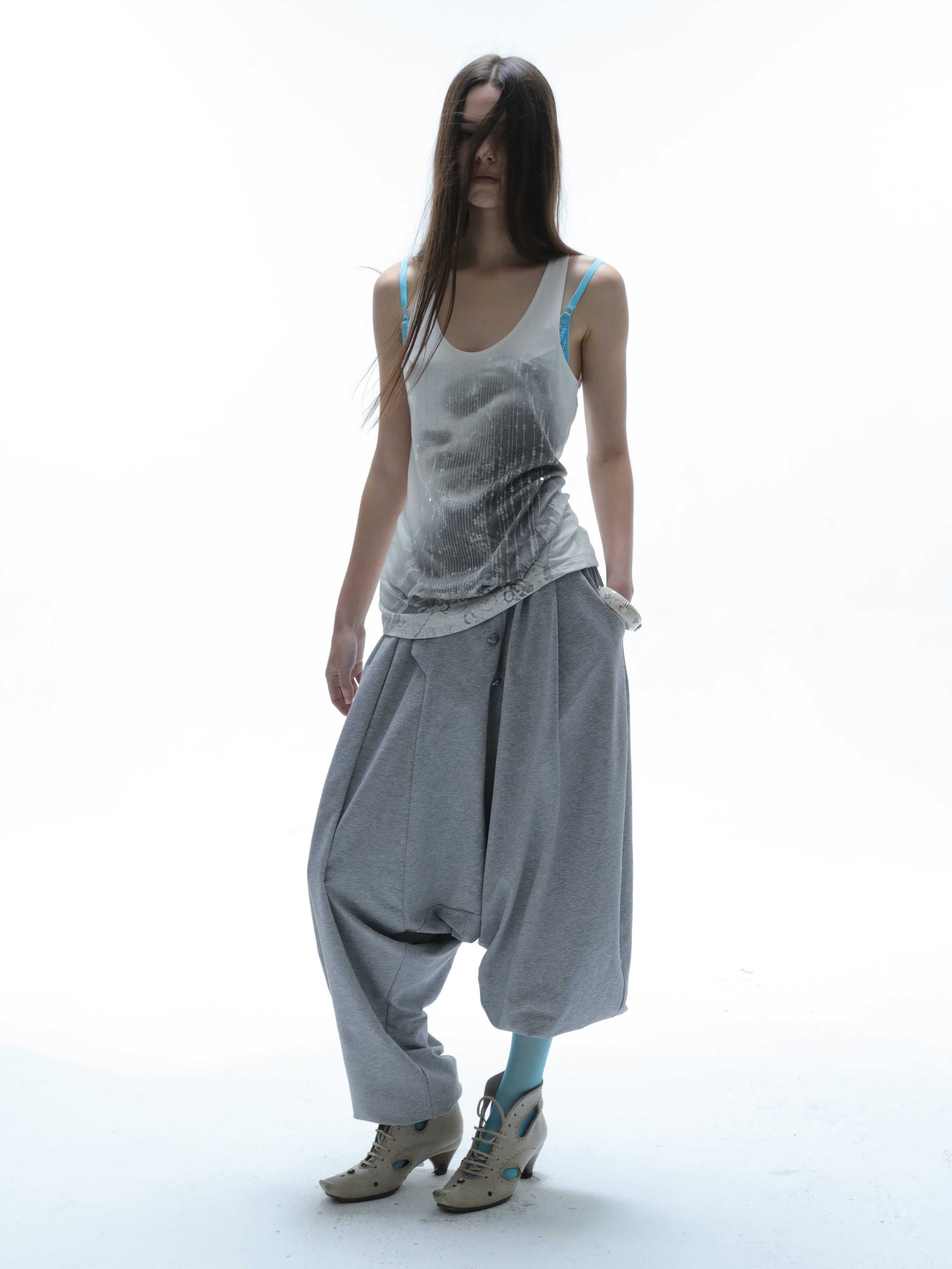 Harem Pants | Light Grey