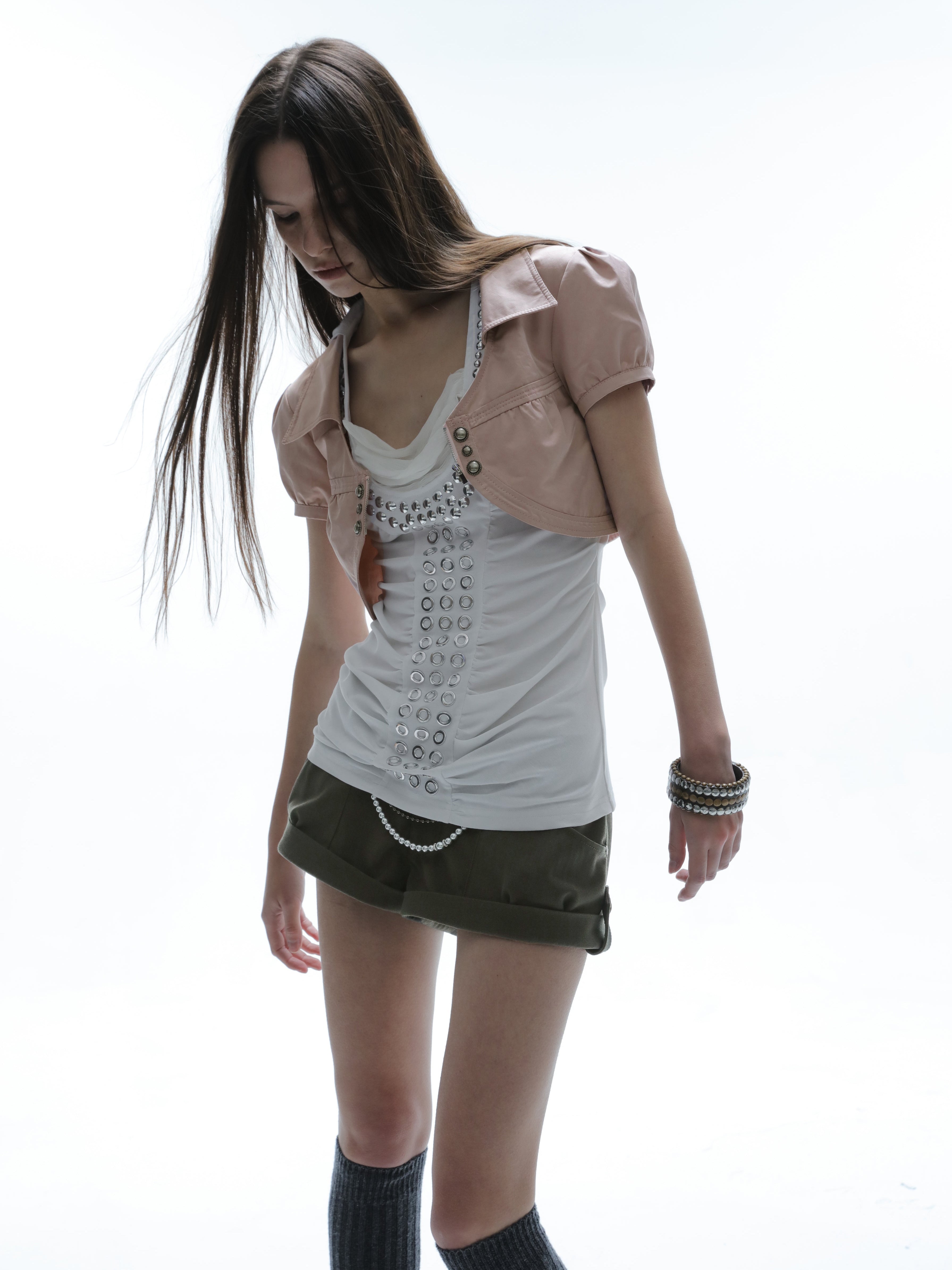 Bolero Jacket | Pink