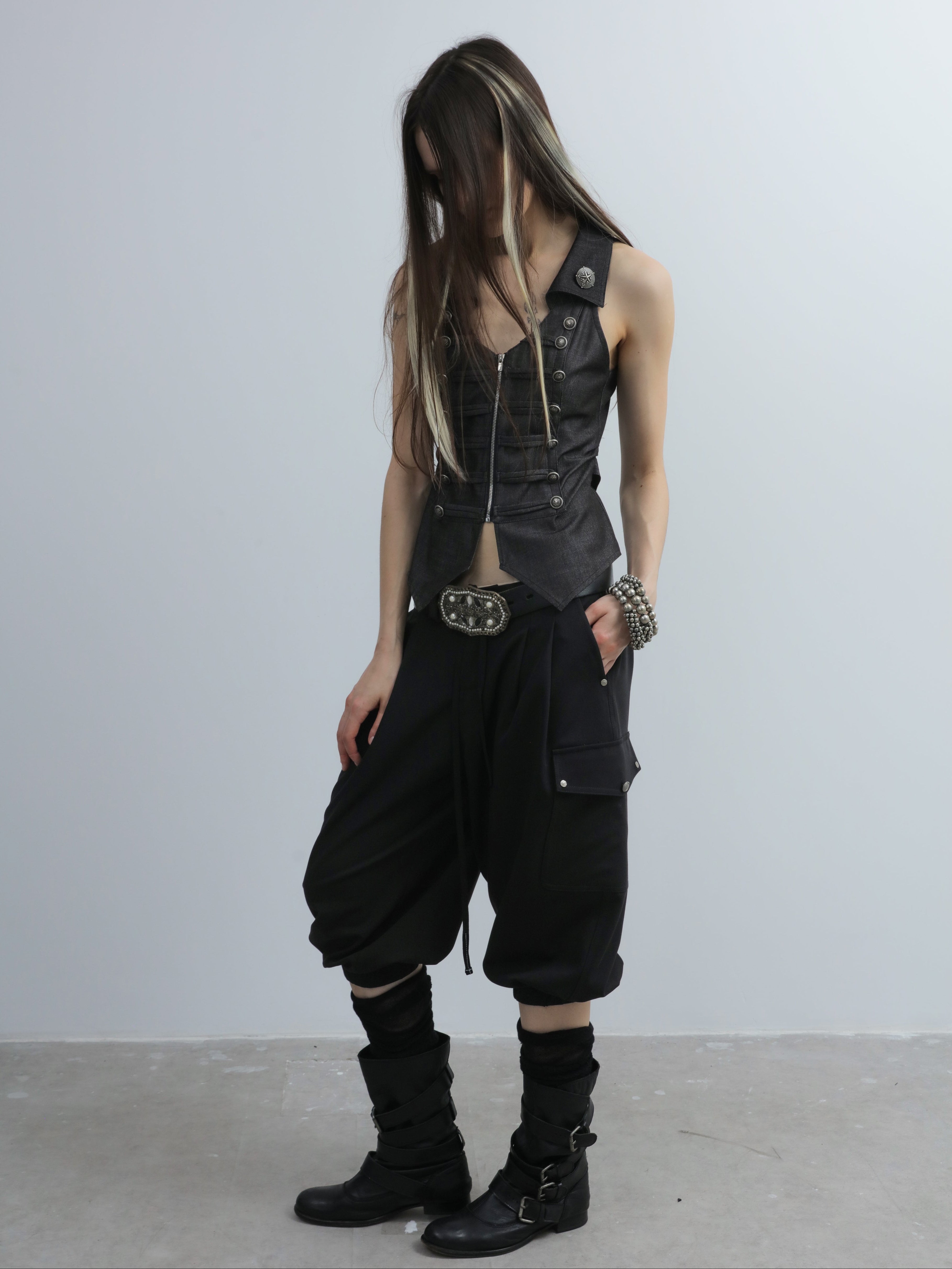 Capri Shorts | Black