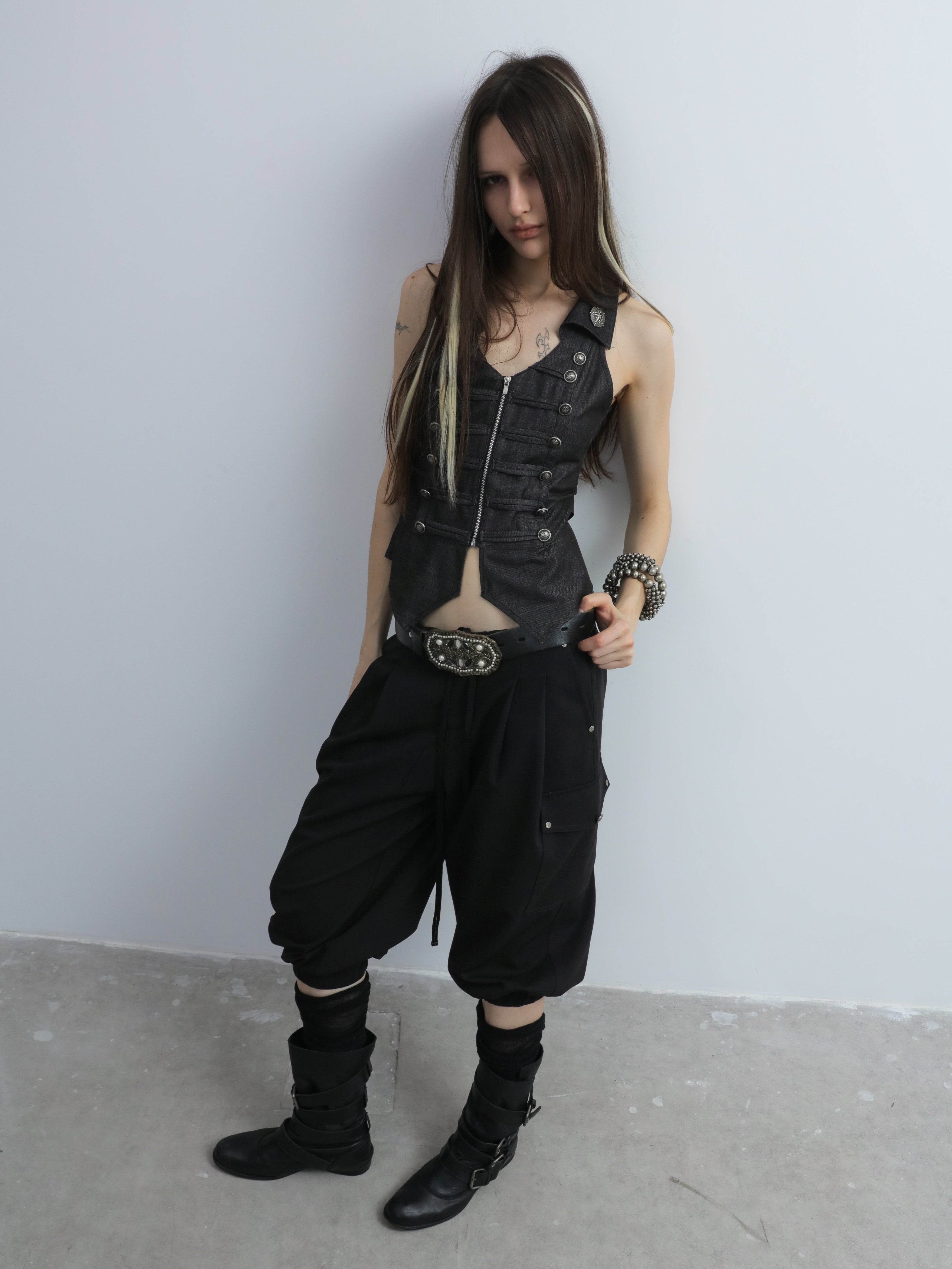 Capri Shorts | Black